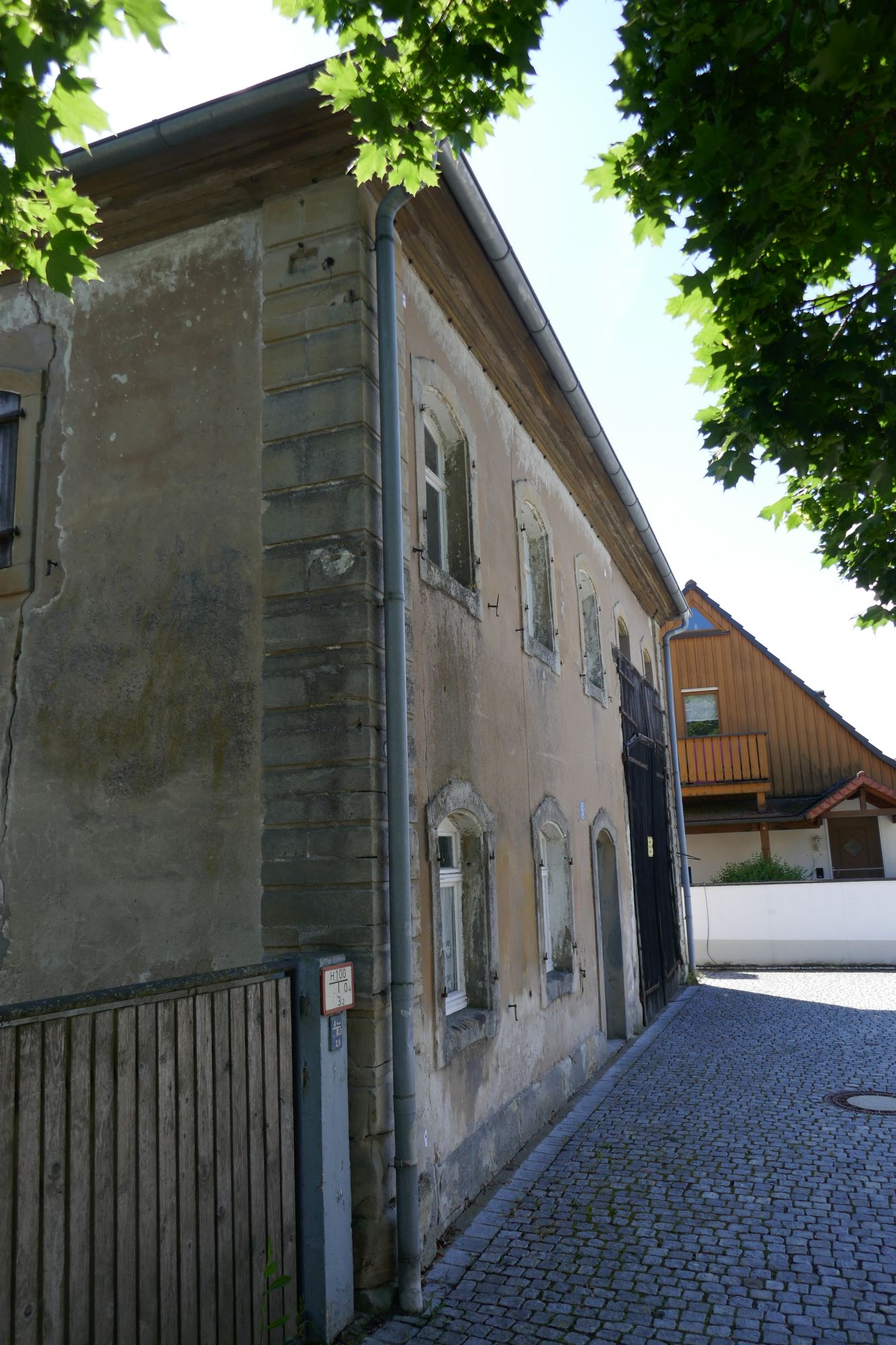 Die Synagoge in Mühlhausen (Markt Mühlhausen, Kreis Erlangen-Höchstadt)